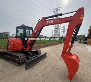 Mini-excavatrice sur chenilles d'occasion modèle U55 2020, fabrication chinoise, 5,5 tonnes, garantie 1 an, en stock - Product Image 4