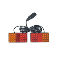 Nouveaux kits d'éclairage universels pour remorques LED étanches IP65 KS18-044 12V/24V 12R+12Y avec LED SMD et faisceau de câblage pour rénovation/amélioration