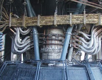 Four à induction à arc de machine de coulée continue de billette de four de résistance de fusion d'acier de ferraille de haute qualité
