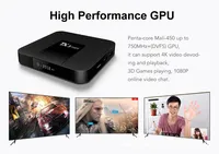 Nouvelle Box TV Android Ultra Pro 2026 4K 1 Go RAM 8 Go ROM 2 Go 16 Go WiFi 2.4G Amlogic S905W Android 12.0 Smart Set-Top Box