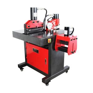 Machine à poinçonner, couper et plier les barres omnibus hydrauliques trois-en-un ; Poinçonneuse, coupeuse et plieuse quatre-en-un pour le traitement des métaux - Product Image 5