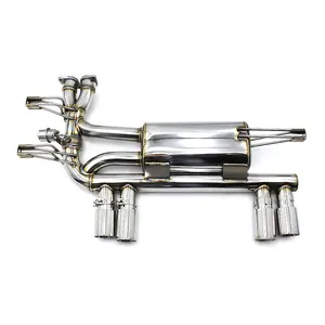 Boska Axle Exhaust For BMW M3 E46 2004-2006 Stainless Steel valve Catback Exhaust Exhaust System