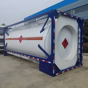 Contenedor Cisterna ISO de 20 y 40 Pies para Mercancías Peligrosas, Directo de Fábrica, Tanque Químico de Acero Inoxidable para Transporte de Líquidos Químicos - Product Image 4