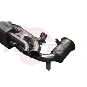 ท่อไอเสีย Vortex Premium SS304 Catback สำหรับ Porsche 911 992 Carrera 3.0T Valvetronic พร้อมแผ่นกันความร้อนคาร์บอนไฟเบอร์ - Product Image 6