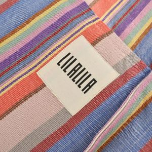 Lilalila Summer New Fashion <b>Large</b> Capacity Cotton Shopping Bag Ladies Canvas Beach Handbag with Custom Logo - Product Image 2