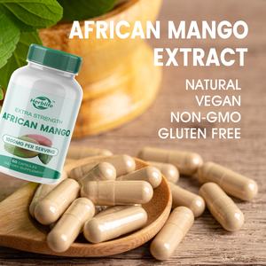 Suplemen Herbal Ekstrak Biji Mangga Afrika Kapsul OEM ODM Laris Manis - Product Image 4