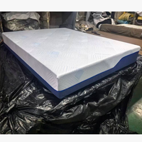 Matelas en mousse à mémoire de forme à ressorts ensachés de taille Queen et King, prix de gros, 12 pouces et 14 pouces, emballage sous vide enroulable