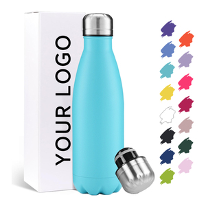 Wholesale Bulk Hipdeer Stainless Steel & Glass Classic 500ml 750ml Travel Mugs with Colorful Lids for Camping - Product Image 1