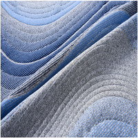 Tissu rafraîchissant au toucher au design moderne Tissu de protection de matelas imperméable et respirant Tissu jacquard tricoté pour matelas
