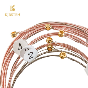 Tùy Chỉnh Màng Mỏng Nano Tráng 11/52 Phốt Pho Bronze Vết Thương Chuỗi Acoustic Guitar Strings 6-Chuỗi Bộ - Product Image 3