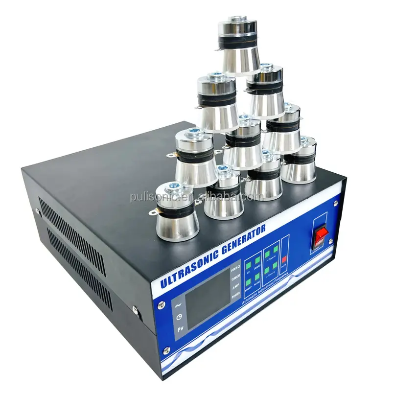 Power Adjustable Ultrasonic Pulse Generator 28KHZ Ultrasonic Cleaner Generator For Sweep Frequency Ultrasonic Cleaner Machine