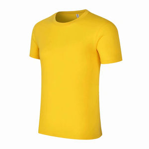 Vente en gros OEM 100% coton Impression de logo personnalisé <span class=keywords><strong>T</strong></span>-shirts unis pour garçons et hommes en taille plus - Product Image 4