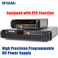 MYAMi 900W 1000W 1800W 2000W 3000W 6000W 80V30A 100V 18A 20A 30A 60A Catu Daya DC Laboratorium yang Dapat Diprogram Berkinerja Tinggi untuk Pengujian