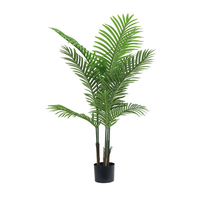 Tanaman Palem Areca Buatan dalam Pot untuk Dekorasi Luar Ruangan dan Dalam Ruangan, Rumah, Kantor, Taman, Dekorasi Rumah, Tanaman Buatan, Pohon Buatan
