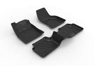 Alfombrillas de Coche para Volkswagen <span class=keywords><strong>Bora</strong></span> 2023-2025 con ECU Personalizadas de TPE para Todo Clima, Juego Completo 100% Impermeables y Fáciles de Limpiar - Product Image 2