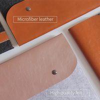 Bon marché, achat en vrac, mode tablettes portables en feutre, stockage de protection pour ordinateur, sac de chargement, coques, mallette pour ordinateur portable