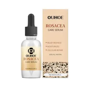 OUHOE Wholesale Private Label 30 ml Moisturizers Skin Anti Redness Serum Advanced Rosacea Skin Redness Relief Serum