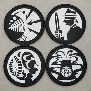 Funny Meaningful Pattern Reflective <strong>SCP</strong> Tactical Shadow Interesting Reflective Gray Patch Sew-On Hook&amp;Loop <strong>SCP</strong> Patch - Product Image 2
