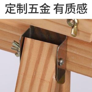 Chevalet en bois réglable Xi Peptide avec porte-cartes de 3 cm pour tableau de dessin pour enfants - Product Image 4