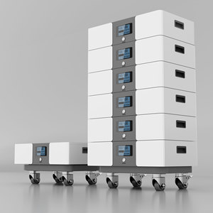 แบตเตอรี่ลิเธียมสำรองพลังงานแบบเรียงซ้อน 51.2V100ah200Ah10KWH15KWH20kwh Lifepo4 6000 รอบการใช้งาน สามารถเพิ่มชั้นซ้อนได้ - Product Image 2