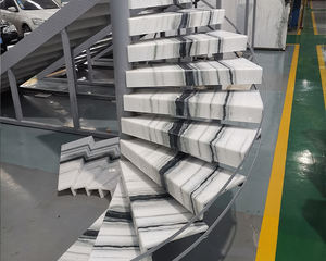 TMZ Stone ODM OEM White <b>Marble</b> Slab Polished Natural Panda White Stone for Home/Project Wall/Floor Importers in Lagos - Product Image 6