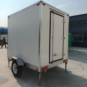 Refrigerated Beer Trailer Refrigerated Trailers Small Unit Refrigerated Container Trailer Meat Hook Refrigerated Trailer - Product Image 5