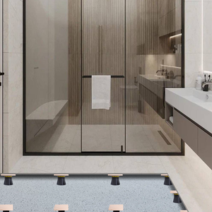 Pieds de nivellement réglables en plastique certifiés ISO Sunsbuild pour système de support de carrelage de cuisine extérieure, de toit et de terrasse - Product Image 3