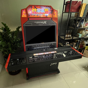Machine de jeu d'arcade de 32 pouces Street Fighter Arcade multilingue (japonais espagnol anglais) Construction en fer à pièces - Product Image 5