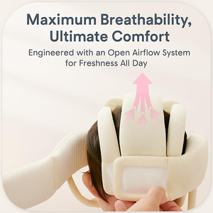 U988 Bonito <span class=keywords><strong>casco</strong></span> de seguridad <span class=keywords><strong>para</strong></span> bebés con correas ajustables Protección de 360 ° Protector de parachoques <span class=keywords><strong>para</strong></span> cabeza de bebé <span class=keywords><strong>para</strong></span> niños pequeños que gatean y caminan - Product Image 2