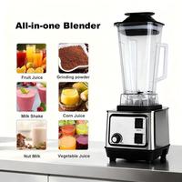 Penjualan Pabrik Blender Stainless Steel Murah 2 in 1 2.5L untuk Dapur, Blender dan Penggiling Elektrik Heavy Duty Silver Crest