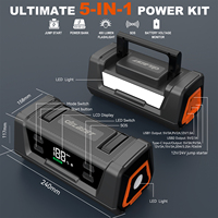 Démarreur de secours haute performance 8000A, batterie 56000mAh, sortie multi-ports pour tous les camions essence et diesel
