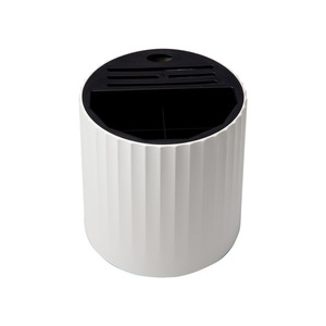 Rotating Knife Rack 360 Degree Kitchen Cutlery Holder Plastic Storage Container For Utensils Chopsticks Knives - Product Image 4