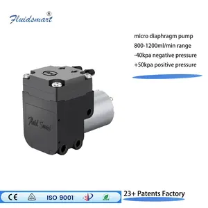 Fuidsmart ad alta precisione AD1.5DC4 3v 12v dc micro mini pompa medica pompa portatile per auto pompa ad aria elettronica