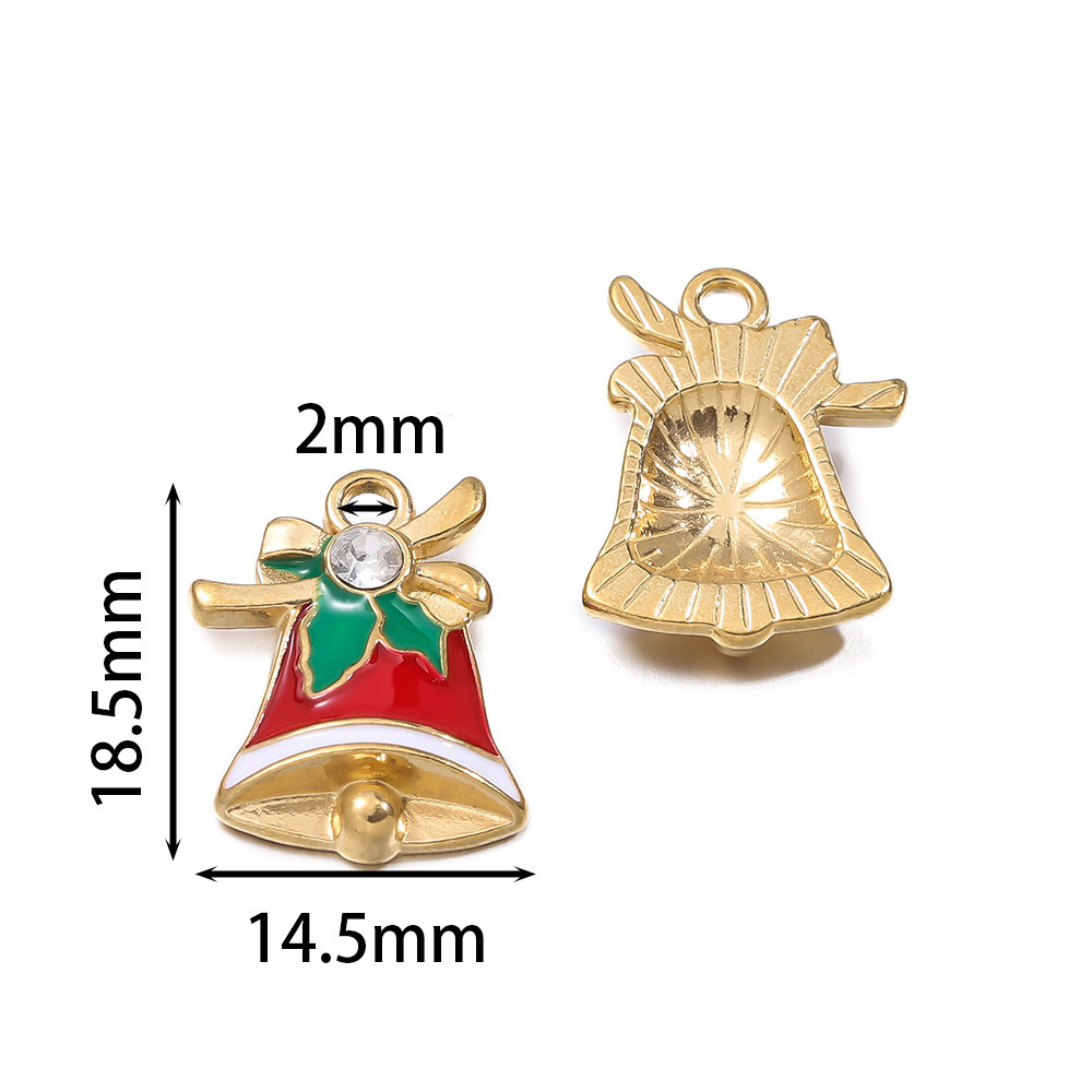 Pendentif de Noël Huile Coulée 2007