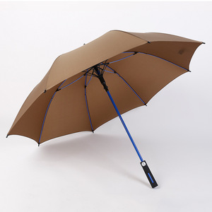 Trung Quố<span class=keywords><strong>c</strong></span> Nhà máy phù hợp với khung màu OEM ODM Windproof thẳng Golf Umbrella với biểu tượng tùy chỉnh ô cho mư<span class=keywords><strong>a</strong></span> - Product Image 5