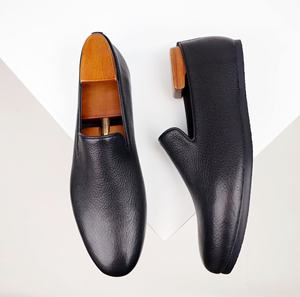 Mocasines de Hombre de Cuero Genuino de Alta Gama con Suela Gruesa, Cierre Deslizante, Estilo Oxford Moderno, Zapatos Casuales para Bodas y Ocasiones Especiales - Product Image 4