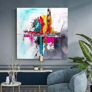 Textura pintada a mano artista Leonid afremov textura arte <span class=keywords><strong>Amsterdam</strong></span> pintura al óleo - Product Image 4