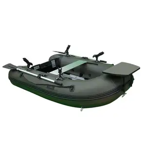 Bateau à rames en PVC de conception de mode, Kayaks de taille populaire 2m 3m 4m bateau de pêche gonflable à vendre