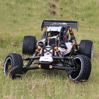 SY 1/5 échelle RC essence voiture unisexe 2.4G 2WD tout-terrain Buggy 30.5CC Nitro moteur RTR jouets pièces échappement-pour Robot