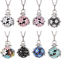 Diffuseur d'huile essentielle de parfum pendentif collier diffuseur petite boîte pendentif aromathérapie pour les femmes
