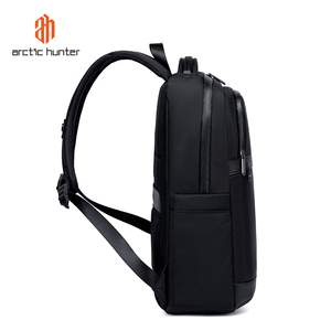 Bắc cực Hunter tùy chỉnh du lịch máy tính xách tay Ba lô người đàn ông kinh doanh túi USB sạc cổng dây kéo không thấm nước Máy tính xách tay ba lô thông minh - Product Image 5