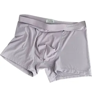 Live broadcast specially for boxed men's underwear men's ice silk seamless boxer summer thin breathable seamless boxer shorts he