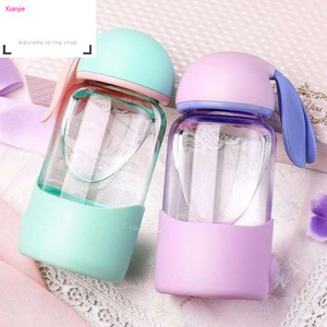 Petit Gobelet en Verre Créatif <span class=keywords><strong>Lapin</strong></span> pour Publicité, Logo Imprimé, Événement d'Ouverture, Cadeau Promotionnel de Scan de Code QR, Vaisselle - Product Image 3