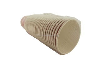 Màu đỏ in thiết kế củ<span class=keywords><strong>a</strong></span> khách hàng Logo cốc giấy Israel ly cà phê - Product Image 4