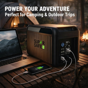 เครื่องกำเนิดไฟฟ้าพลังงานแสงอาทิตย์แบบออฟกริด 2 กิโลวัตต์ชั่วโมง 3000-8000 วัตต์ สำหรับใช้ในบ้าน แบบพกพา รุ่น Supersafe T27 โครงสร้างโลหะ พร้อมพัดลม แบตเตอรี่ 3.2 โวลต์ 280 แอมป์ชั่วโมง - Product Image 5