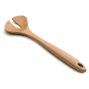 Forchetta per Insalata Brun, Utensile in Legno per Mescolare e Mescolare Insalate - Product Image 1