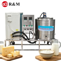 Cuve de refroidissement et pasteurisation pour lait et fromage, capacité 500 Litres, 200l, 1000l, 200, 300, 500, 100 Litre, 100l - Prix