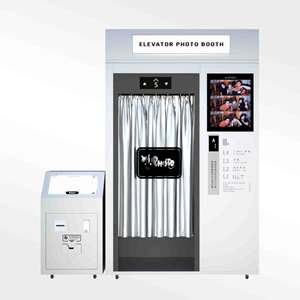 <span class=keywords><strong>Machine</strong></span> Photobooth Miroir Selfie avec Écran Tactile 21,5 Pouces, Imprimante Libre-Service, Multi-Joueurs, Vente Automatique de Photos - Product Image 4