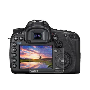 0.26Mm Kamera Tempered Kaca LCD Kaca Pelindung Layar untuk Canon G7X G9X EOS 6D 7D2 100D