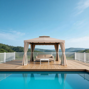Gazebo d'extérieur de qualité commerciale à toit souple : Pavillon événementiel de qualité professionnelle pour les complexes hôteliers et les entreprises de location - OEM - Product Image 1